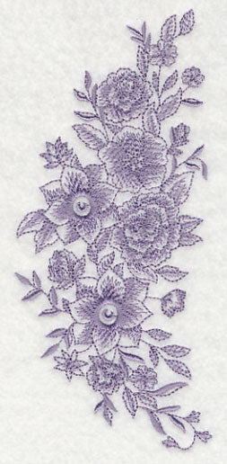 Blooming Bright Flower Spray (Toile) - Image 4