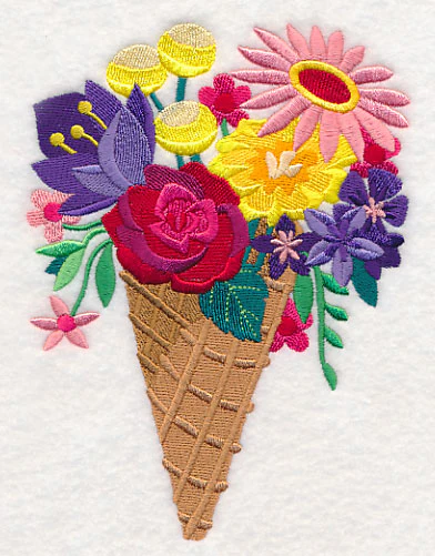 Blooming Ice Cream Cone - Image 3