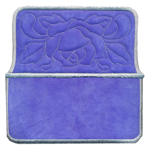 Blooming Rose Eyeglasses Case (In-the-Hoop) - Image 3