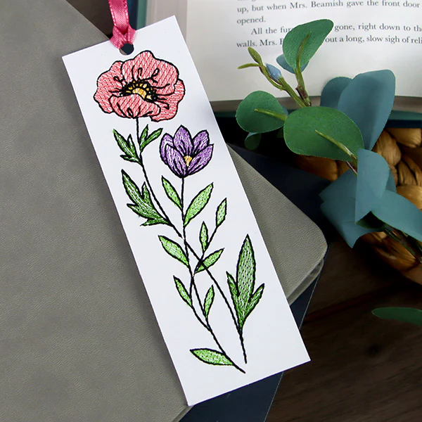 Blossoming Bookmark (Cardstock)
