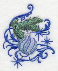 Blue Christmas Ornament and Echo 1 - Image 4