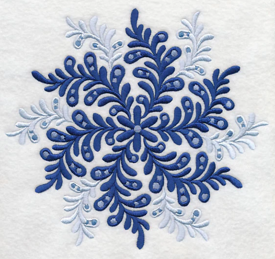 Blue Fern Medallion 1 - Image 5