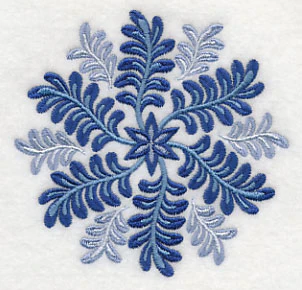 Blue Fern Medallion 3 - Image 5