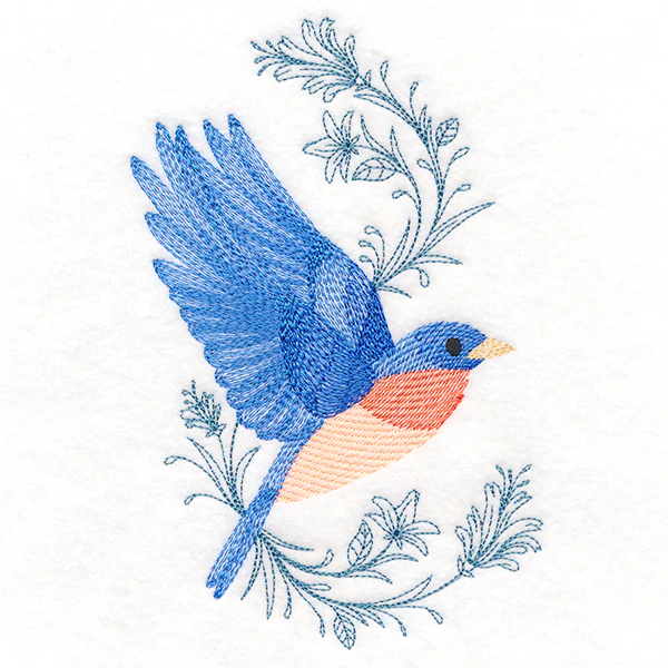 Bluebird in Flight - Image 4