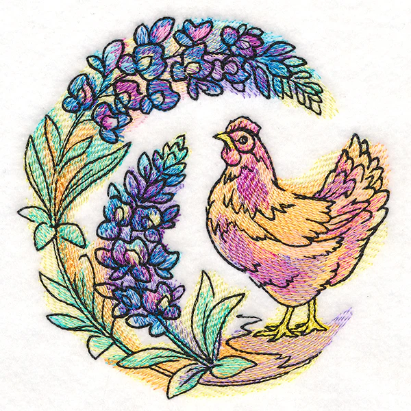 Bluebonnet Blooms Chicken - Image 7