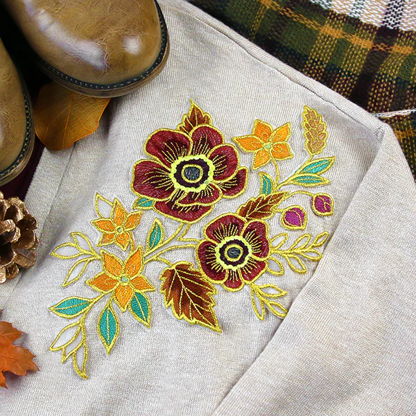 Bouquet of Sparkling Fall Blooms - Image 3