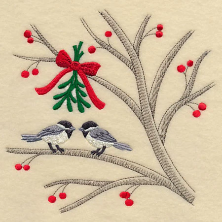 Branching Out with Christmas - Chickadees - Image 3