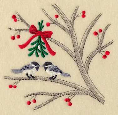 Branching Out with Christmas - Chickadees - Image 4