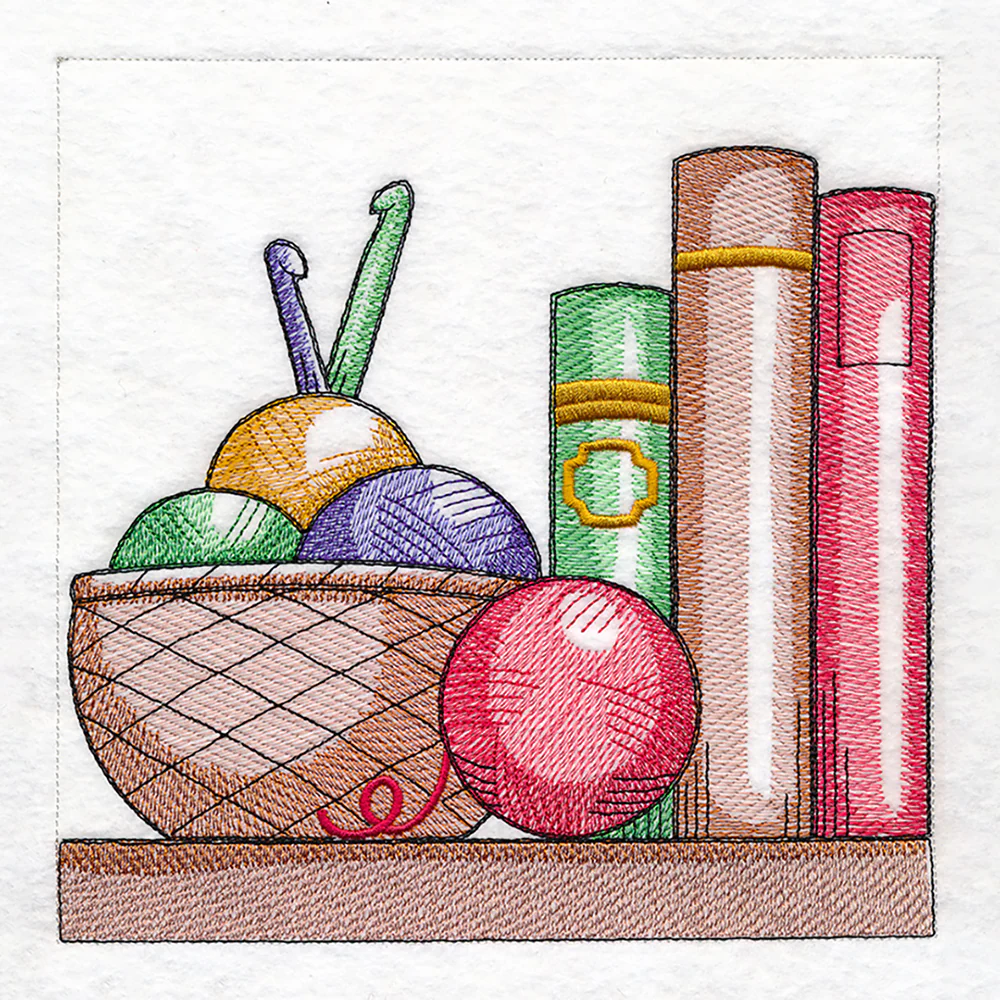 Build a Crafty Bookshelf Quilt - Crochet - Image 6