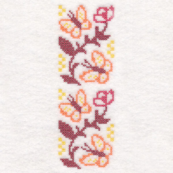 Butterfly Border (Cross Stitch) - Image 2