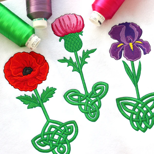 Celtic Knotwork Florals - Thistle - Image 25