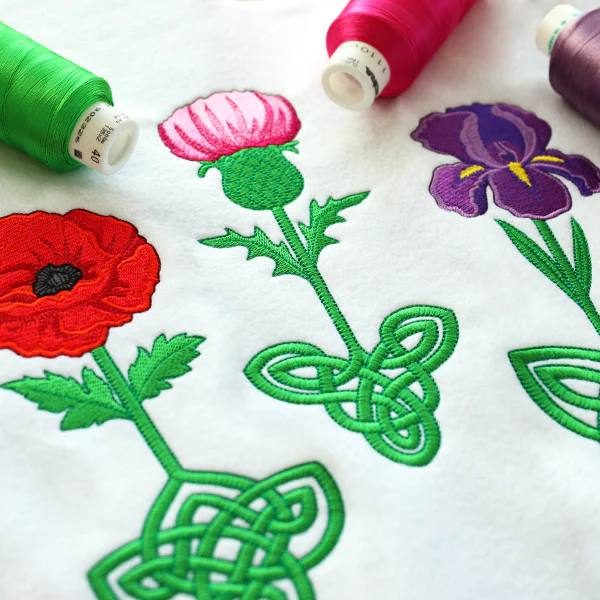 Celtic Knotwork Florals - Thistle - Image 7