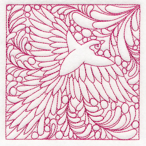 Charming Sparrow Quilting Square (Double Run) - Image 5