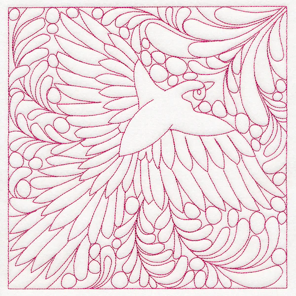 Charming Sparrow Quilting Square (Double Run) - Image 6