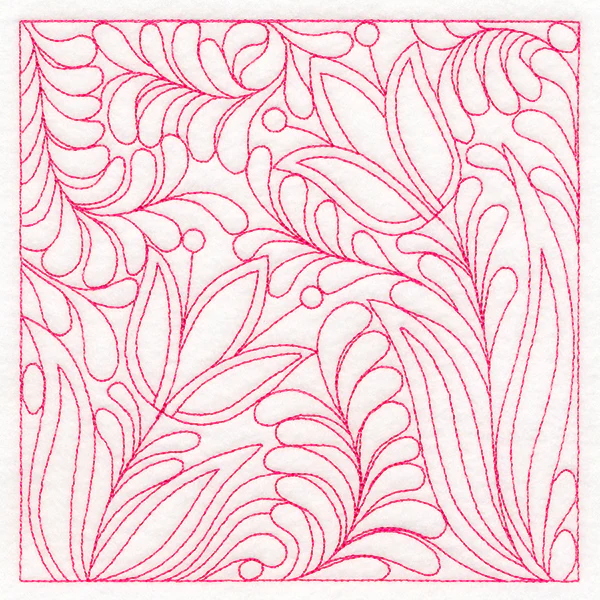 Charming Tulips Quilting Square (Double Run) - Image 3