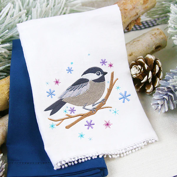 Cheery Winter Chickadee - Image 4