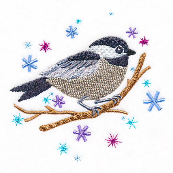 Cheery Winter Chickadee - Image 5