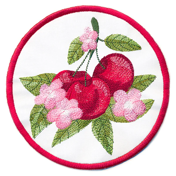 Cherry Blossoms Trivet (In-the-Hoop) - Image 3