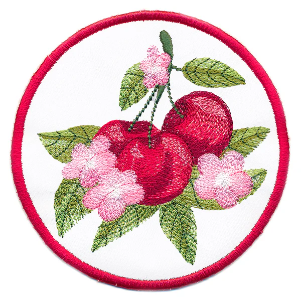Cherry Blossoms Trivet (In-the-Hoop) - Image 5