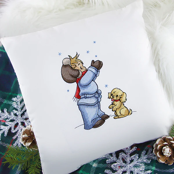 Childhood Charm - Catching Snowflakes - Image 4