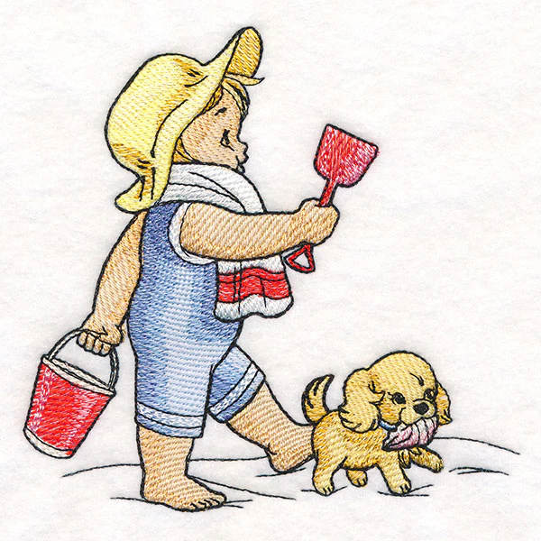 Childhood Charm - Heading to the Beach - Image 2