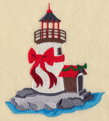 Christmas at the Beach Lighthouse - Image 3