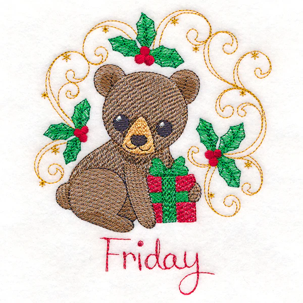Christmas Bear on Friday