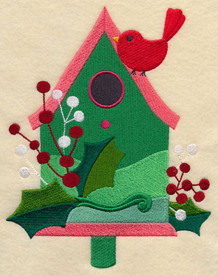 Christmas Birdie Bungalow - Bright Berries - Image 4