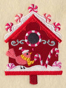 Christmas Birdie Bungalow - Peppermint - Image 3