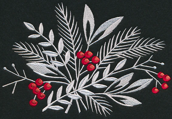 Christmas Bliss Spray (Whitework) - Image 3