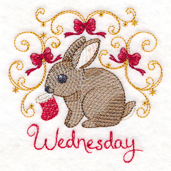 Christmas Bunny on Wednesday - Image 3