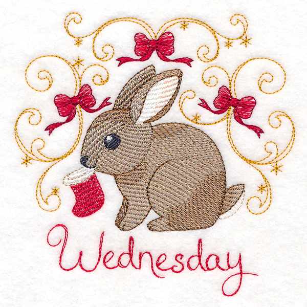 Christmas Bunny on Wednesday - Image 5