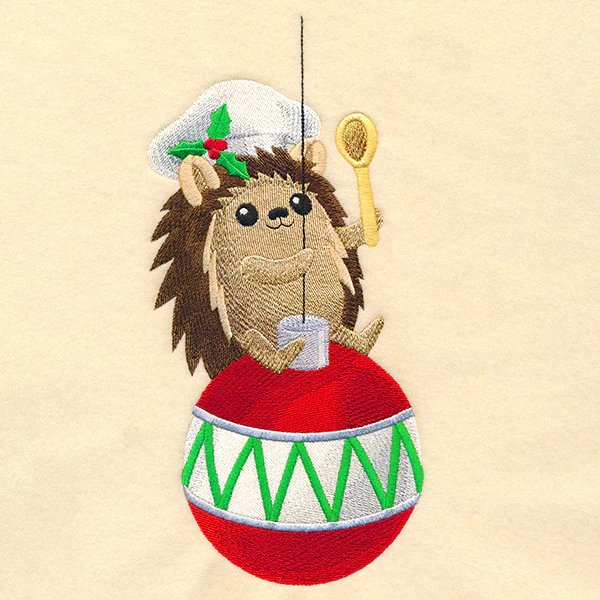 Christmas Chef Hedgehog - Image 2