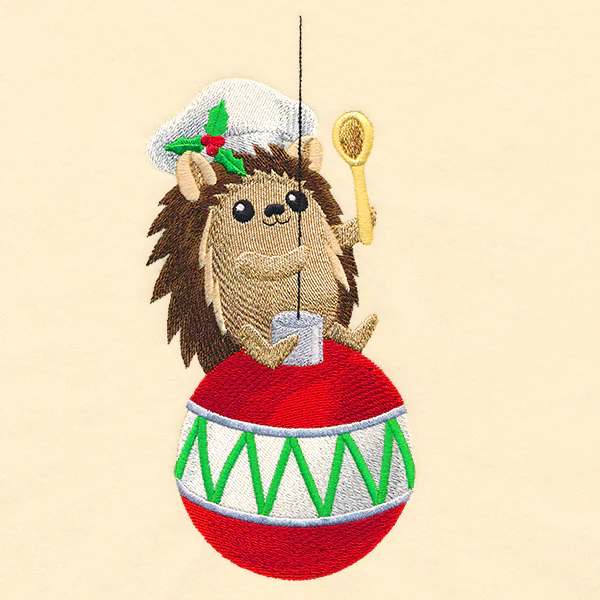 Christmas Chef Hedgehog - Image 3