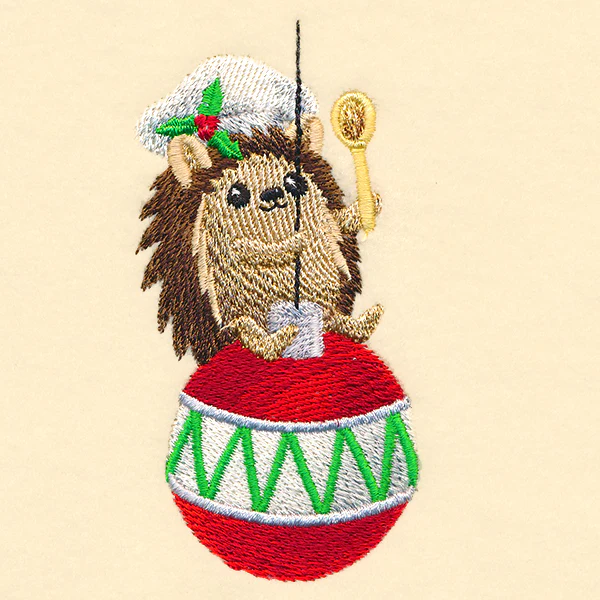 Christmas Chef Hedgehog - Image 5