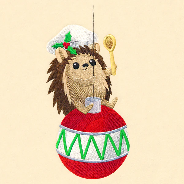 Christmas Chef Hedgehog - Image 6