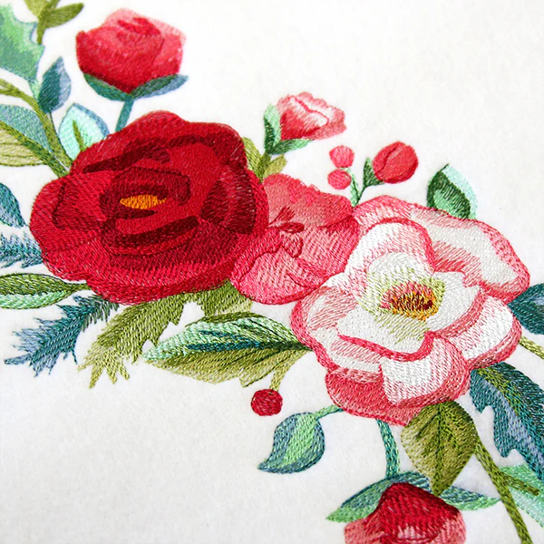 Christmas Floral Spray in Watercolor - Image 5