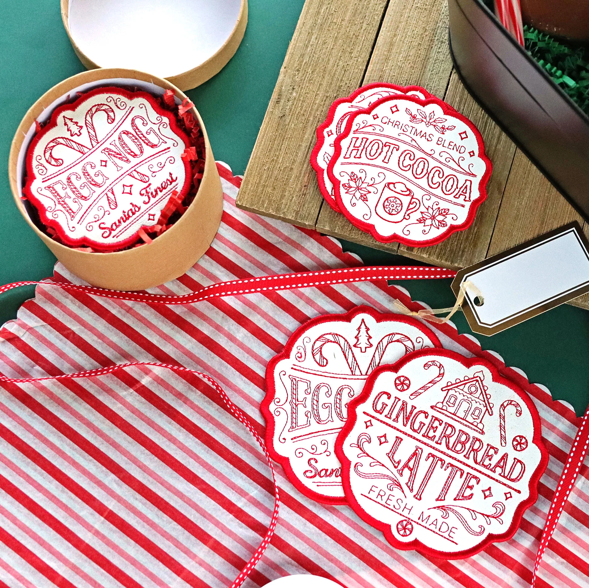Christmas Market Coasters Design Pack - Image 2