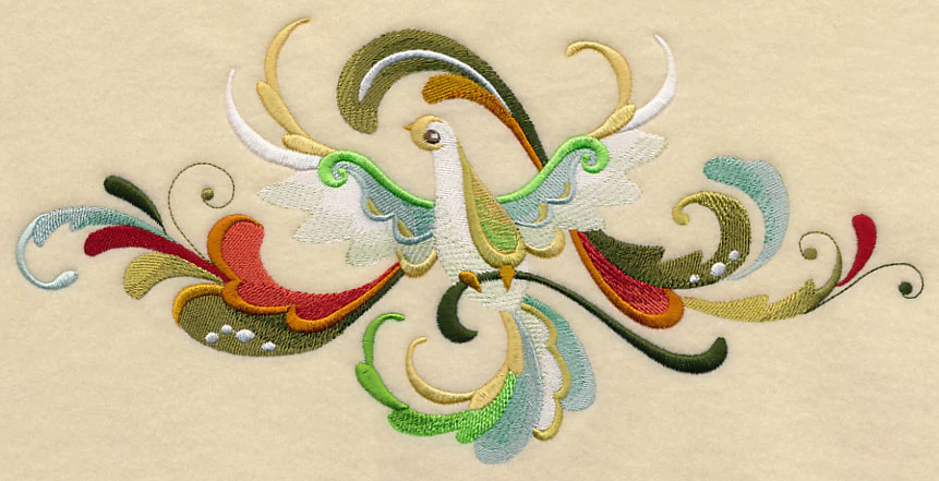 Christmas Peace Dove Spray 2 - Image 5
