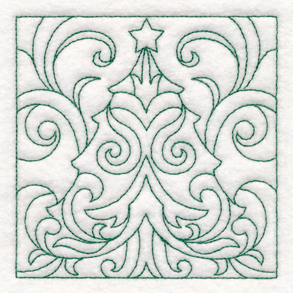 Christmas Quilting - Tree (Double Run) - Image 5