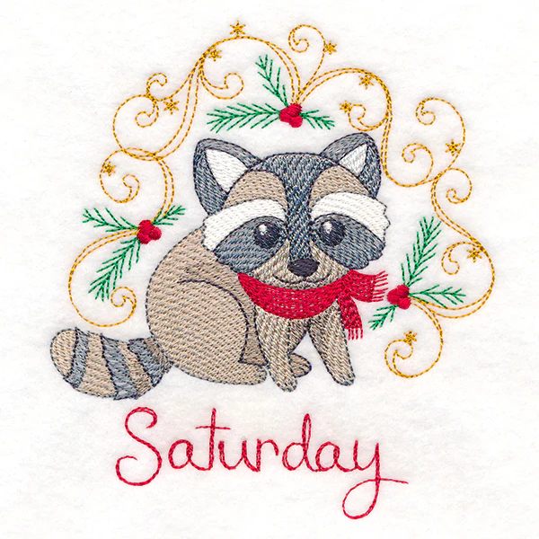 Christmas Raccoon on Saturday - Image 3