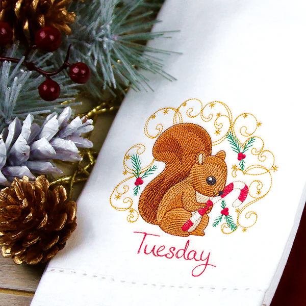 Christmas Squirrel on Tuesday - Image 2