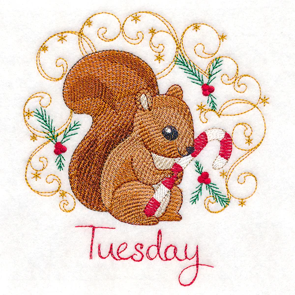 Christmas Squirrel on Tuesday - Image 5