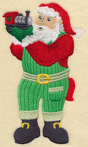 Christmas Toy Train - Santa - Image 4