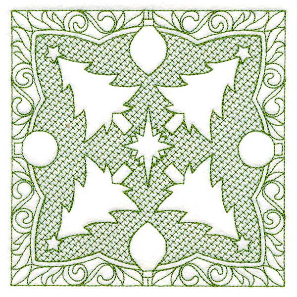 Christmas Traditions - Tree (Trapunto) - Image 7