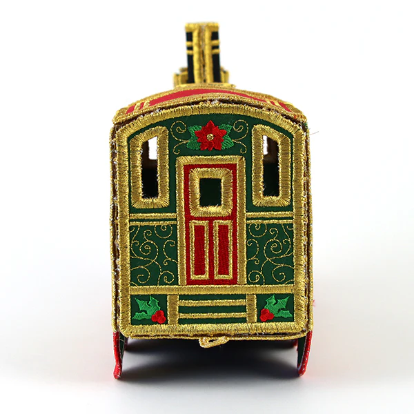 Christmas Train Engine in 3D (In-the-Hoop) - Image 7