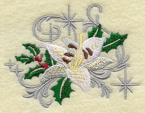 Christmas White Lily with Echoes - Image 4