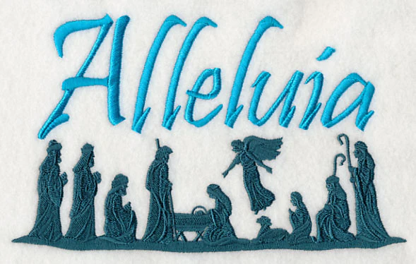 Christmas Wish Silhouette - Alleluia - Image 3