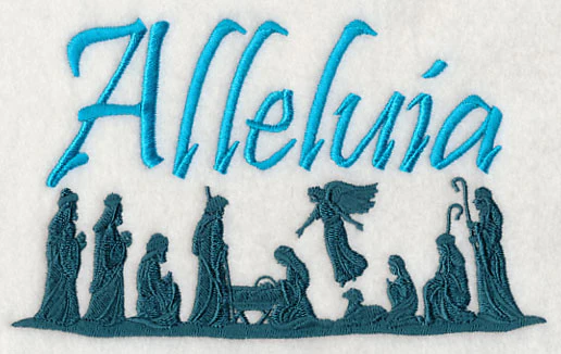 Christmas Wish Silhouette - Alleluia - Image 4
