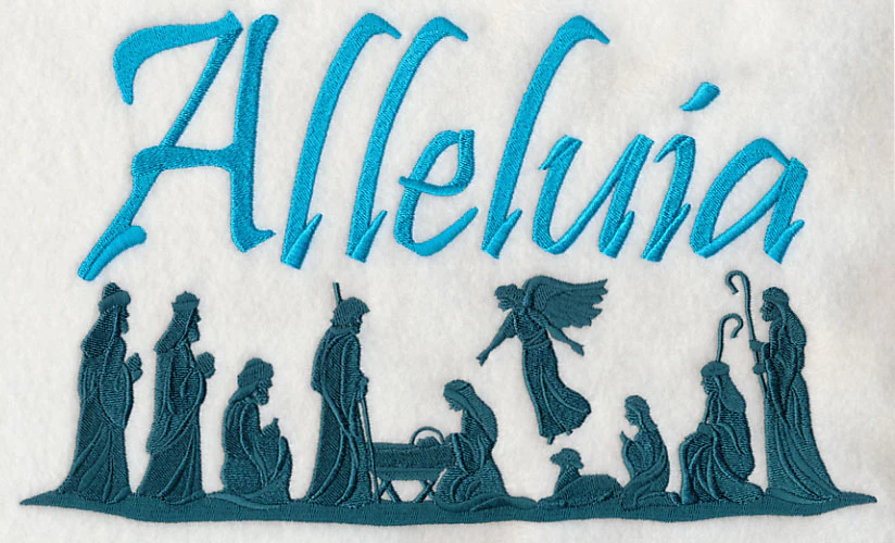 Christmas Wish Silhouette - Alleluia - Image 5